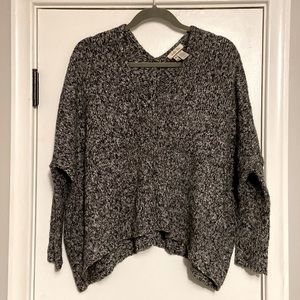 Matilda Jane Marvelous Marled Vee Boxy Sweater